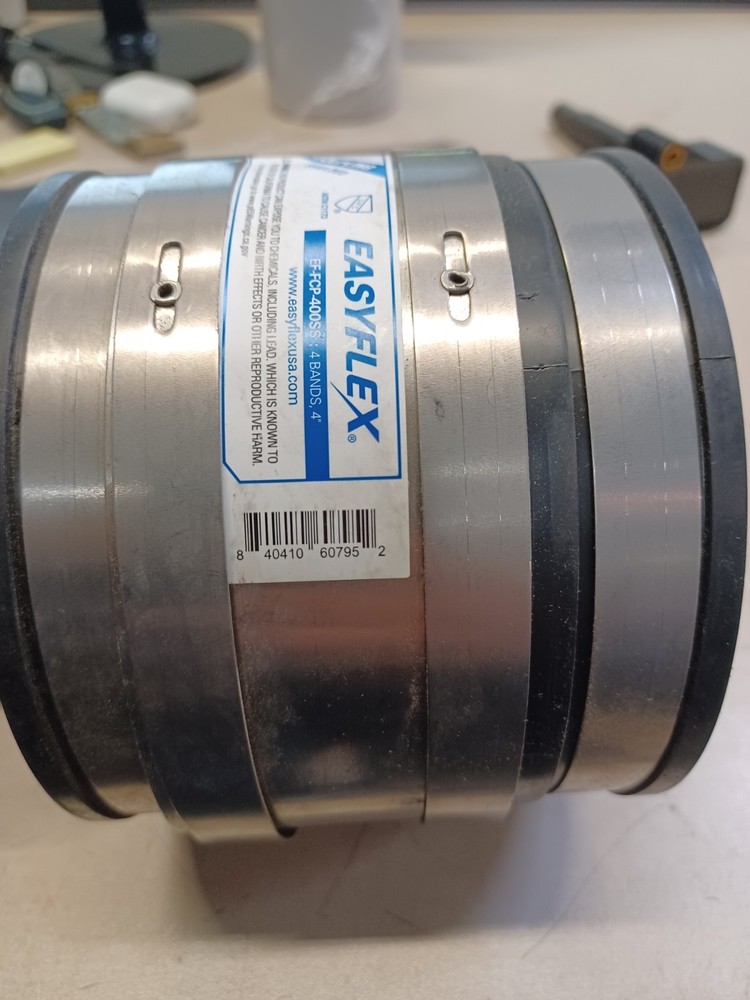 EasyFlex 4" EF-FCP-400SS Flexible Coupling Shielded
