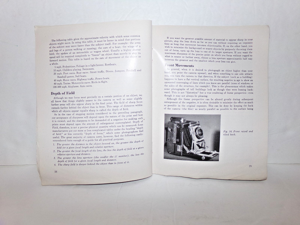 The Graflex Pacemaker Graphics Instruction Manual