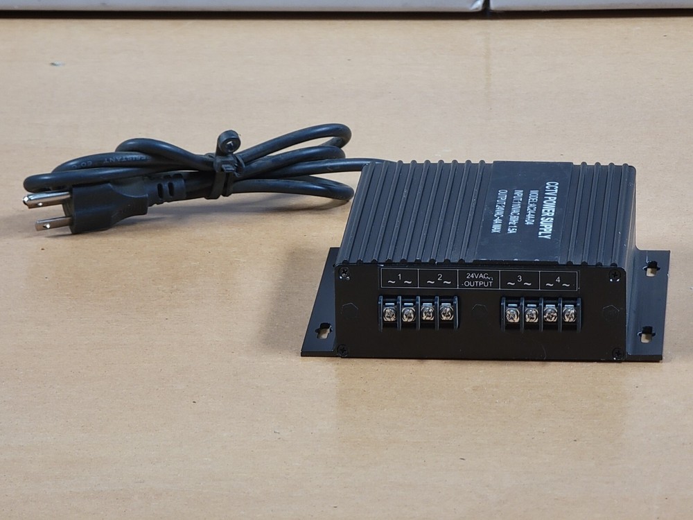 CCTV Power Supply 24vac AC24-4A-D4