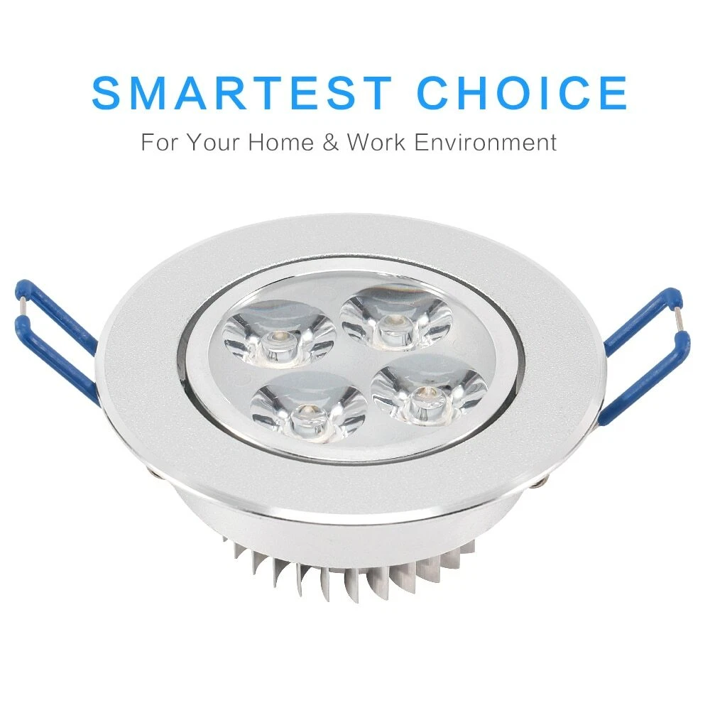 Dimmable LED Ceiling Light Recessed Downlight Spotlight 110-240V Round 9/12/15W