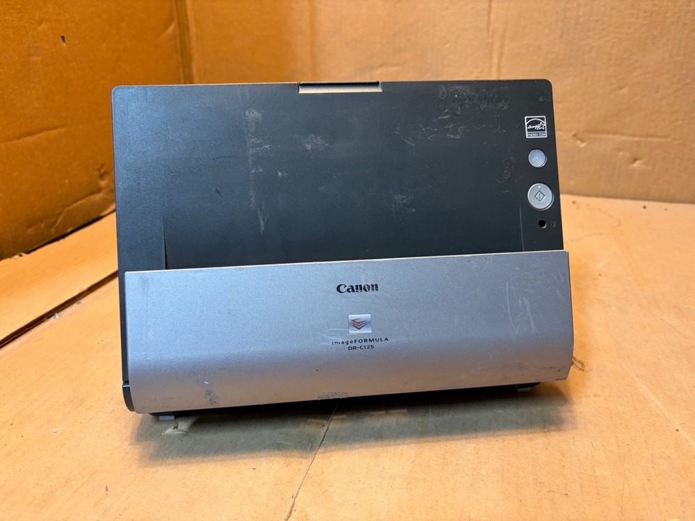 Canon ImageFORMULA DR‑C125 Document Scanner Duplex USB