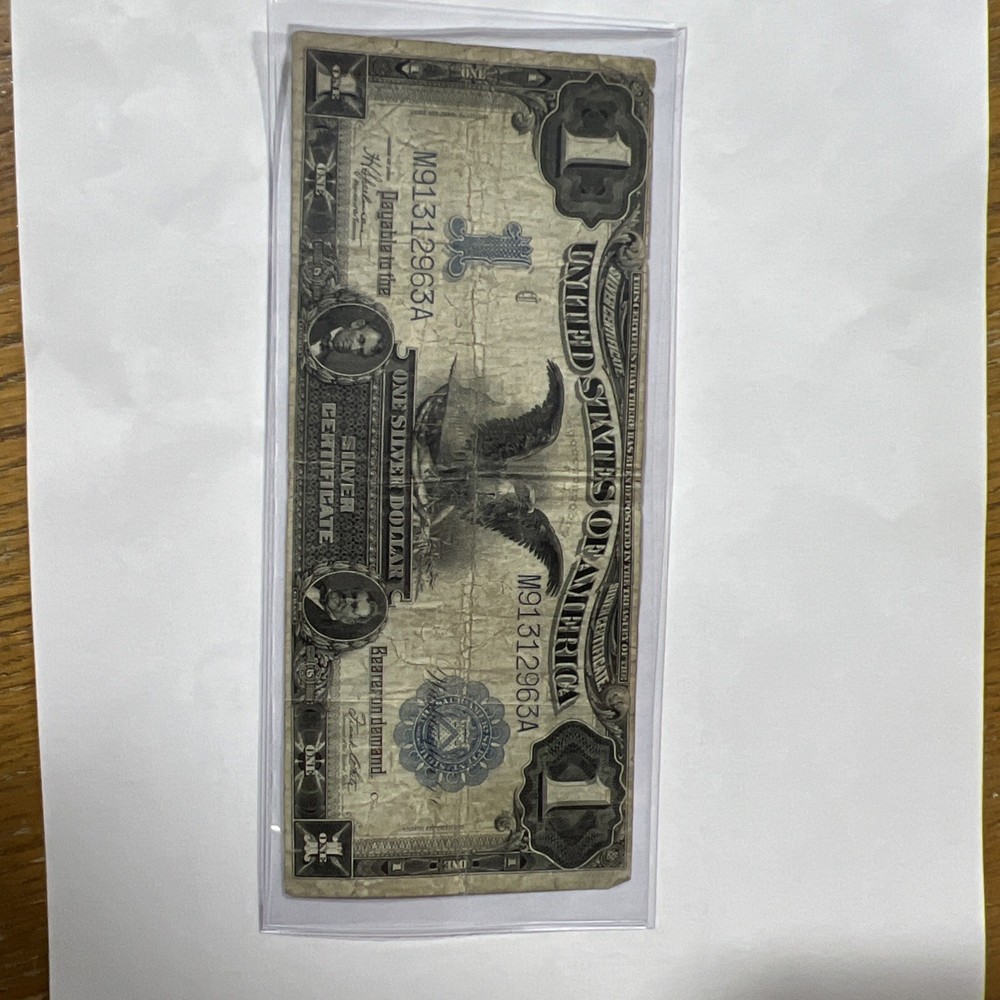 1899 $1 SILVER CERTIFICATE BLACK EAGLE Blue Seal