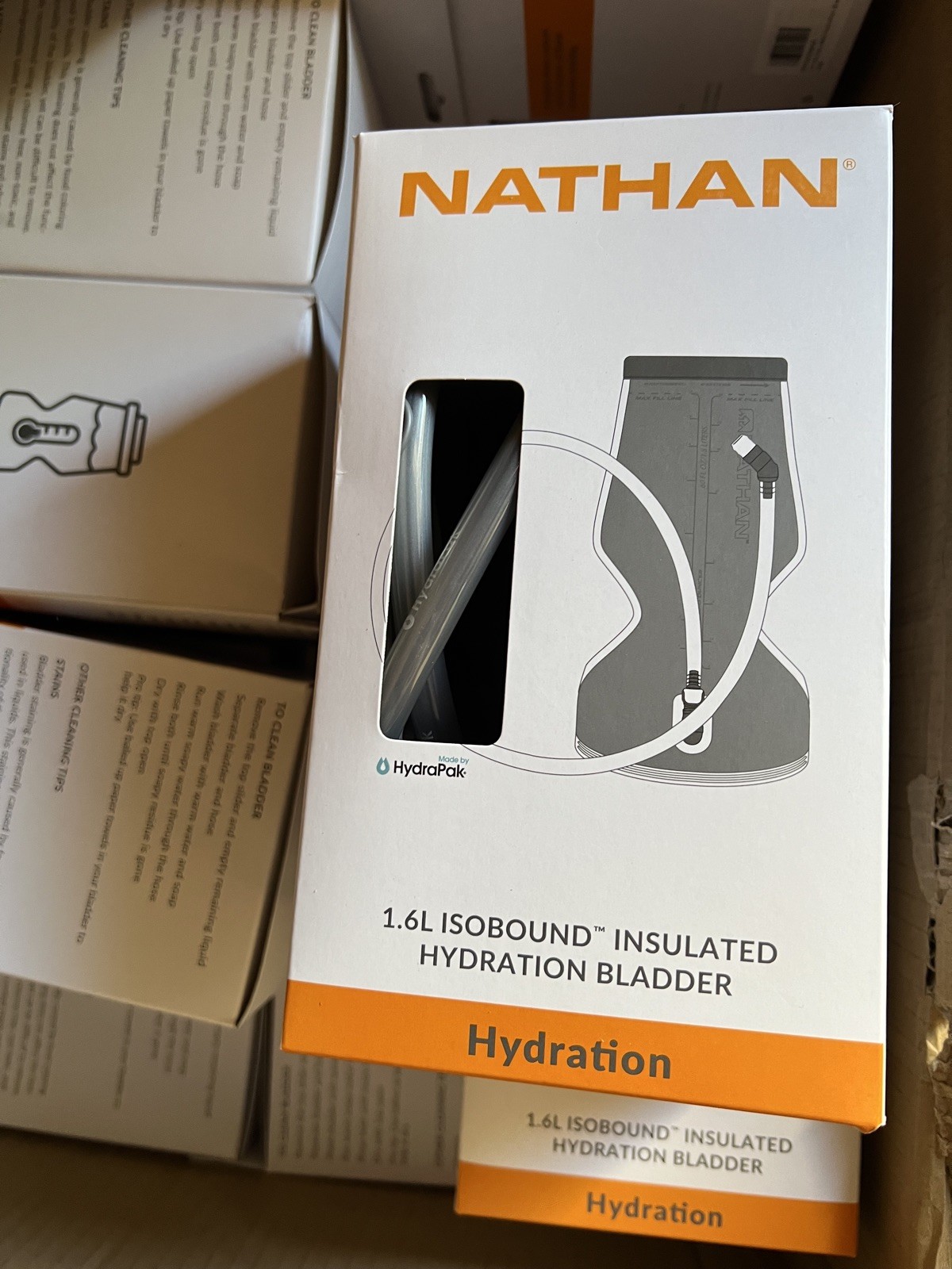 NATHAN 1.6 Liter Hydration Bladder New Sealed In Box