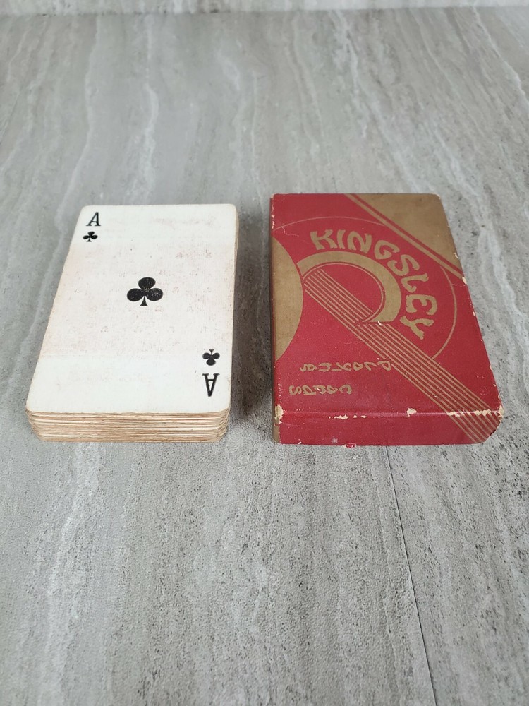 RARE Kingsley Playing Cards