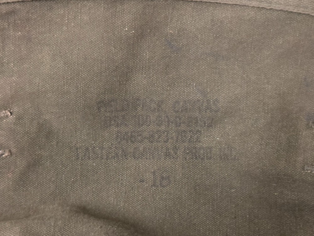 Vietnam War U.S. Army Field Gear Set