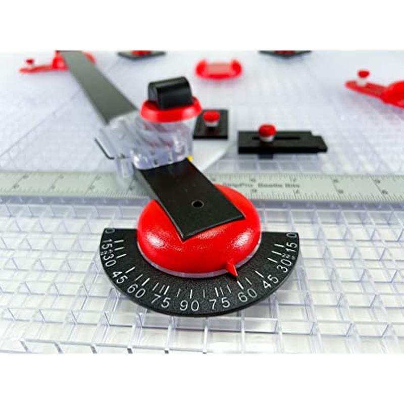 Ultra Beetle Bits Glass Cutting System 6-Pack Waffle Grids Push Button Cutter US