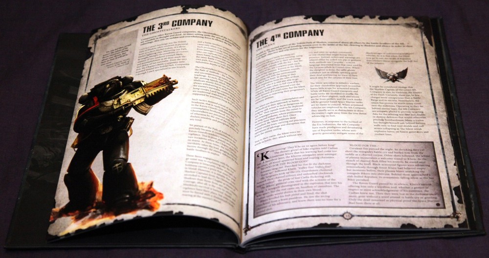 Warhammer 40k, Raven Guard Codex Supplement, Hardback Edition, Games Workshop