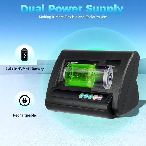 Weigh Indicator Platform Scale Cattle Hogs Precision Load Cell 2.5 Ton/5000lbs