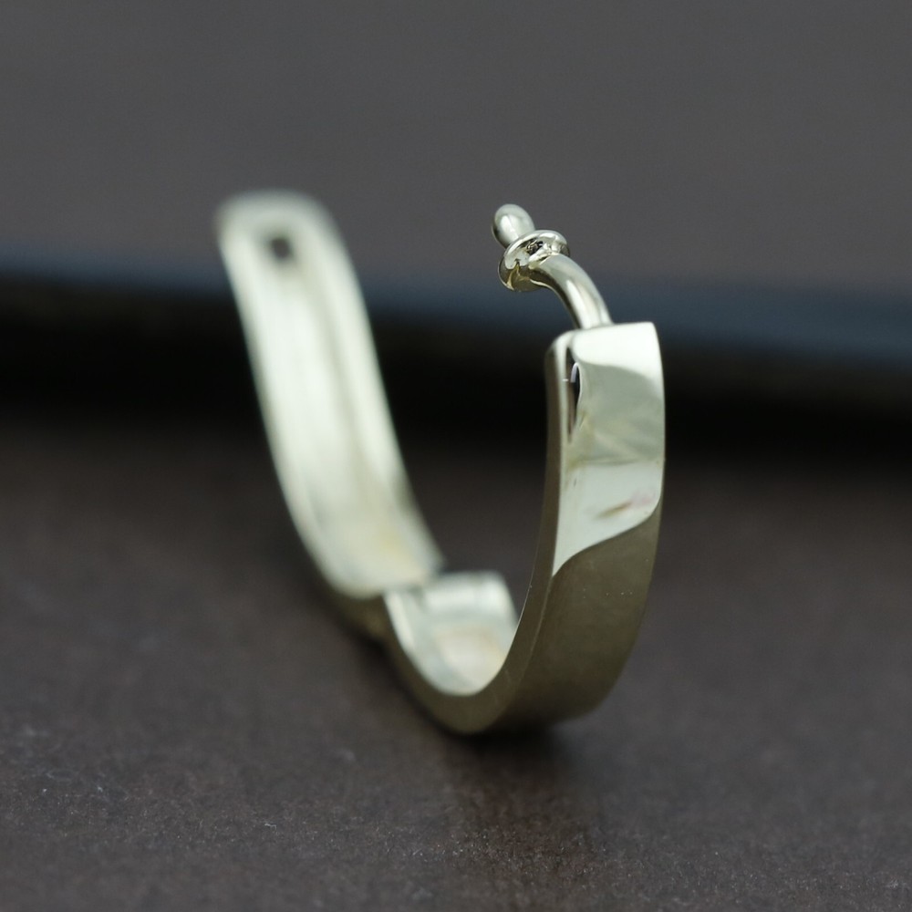 Genuine 9CT Solid Yellow Gold Enhancer & Bail 10mm