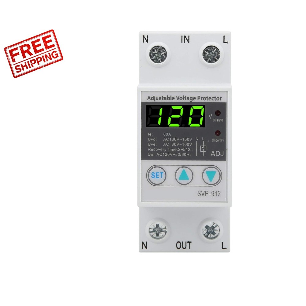Professional Quality Voltage Stabilizer | Adjustable 80A Whole House Device