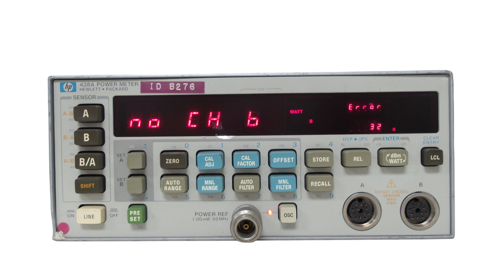 HP 438A POWER METER - Free Shipping