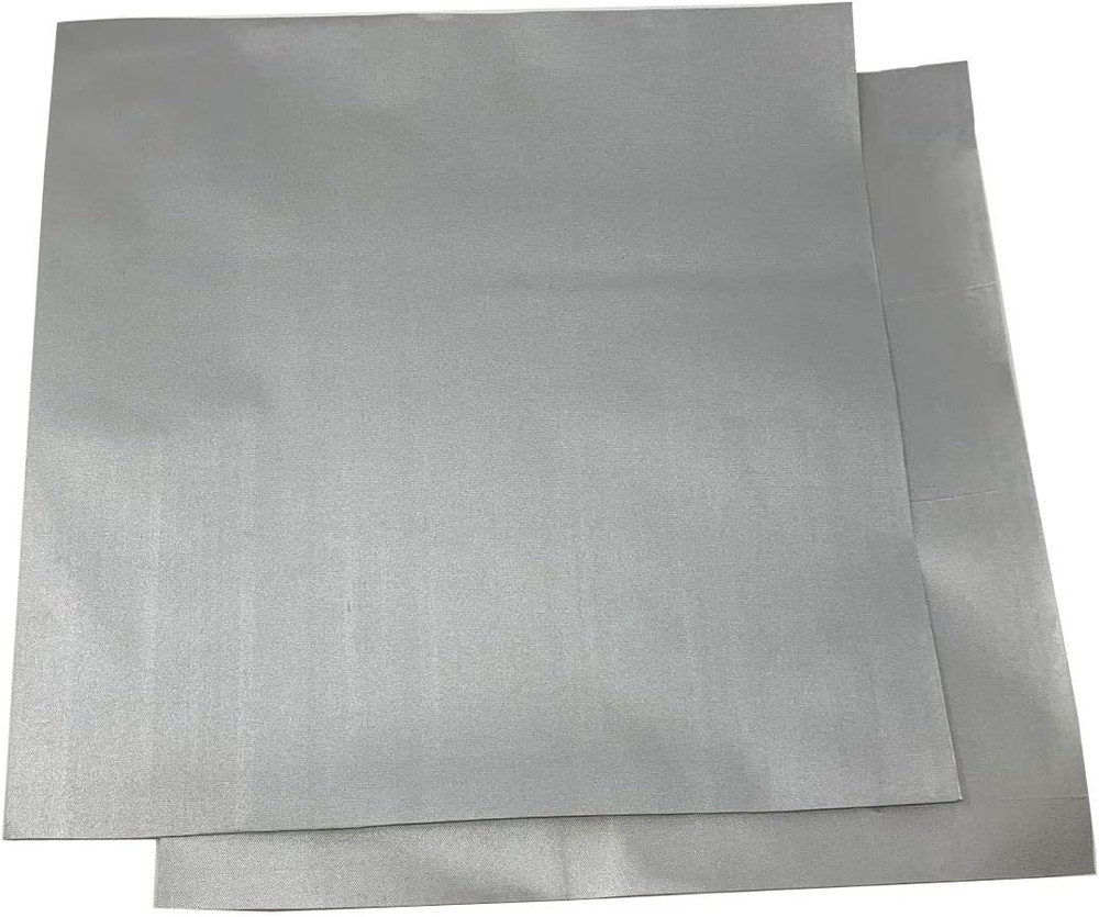Patch for  - Polyester Material (Silver Type) - Strong Self Adhesive Backing - 1