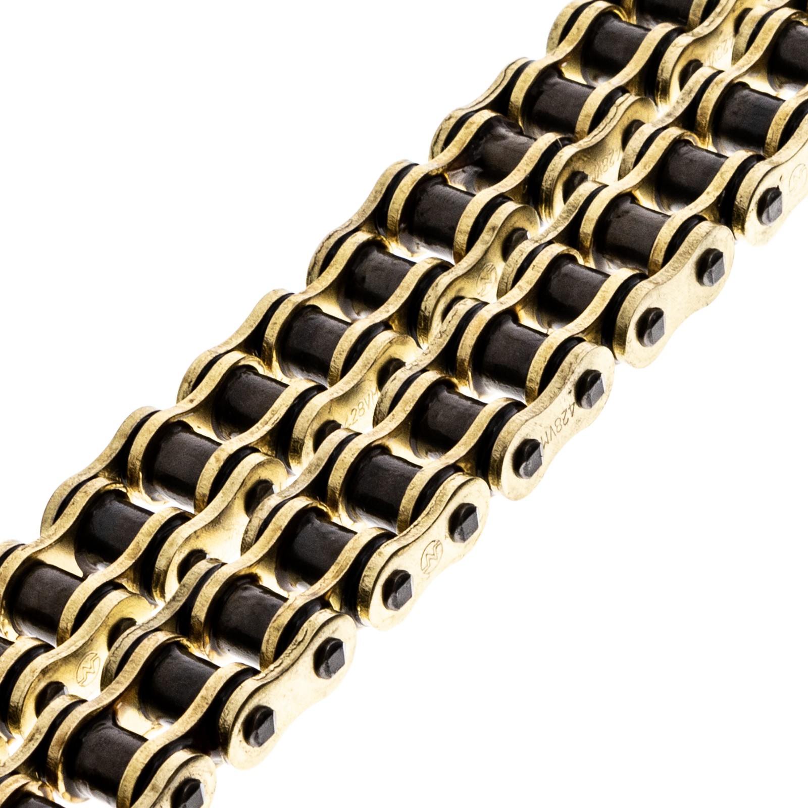 NICHE Gold 428 X-Ring Chain 130 Links With Connecting Master Link Motorcycle