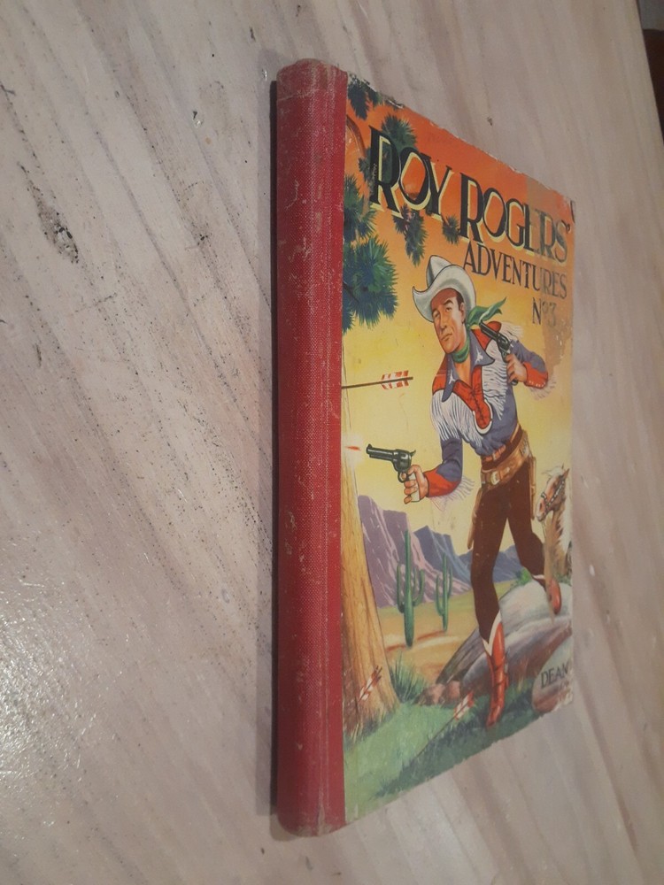 ROY ROGERS ADVENTURES No. 3 - 1950s hardback - w