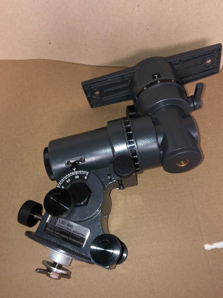 MEADE LXD 500 EQUATORIAL MOUNTING