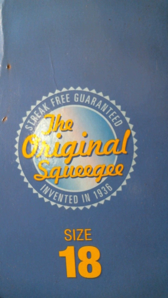 Ettore Solid Brass Window Squeegee 18" (10018) FS