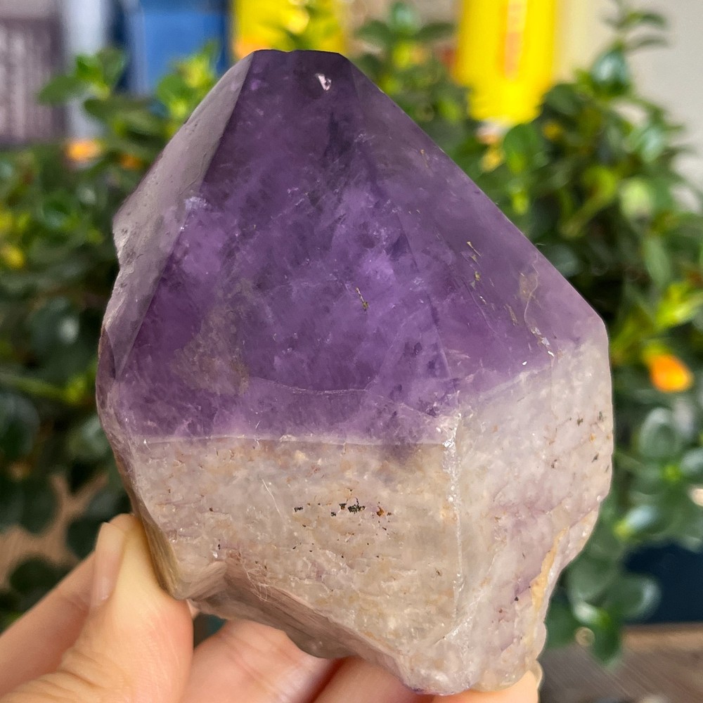 467g Natural Amethyst geode quartz clustercrystal specimen Healing