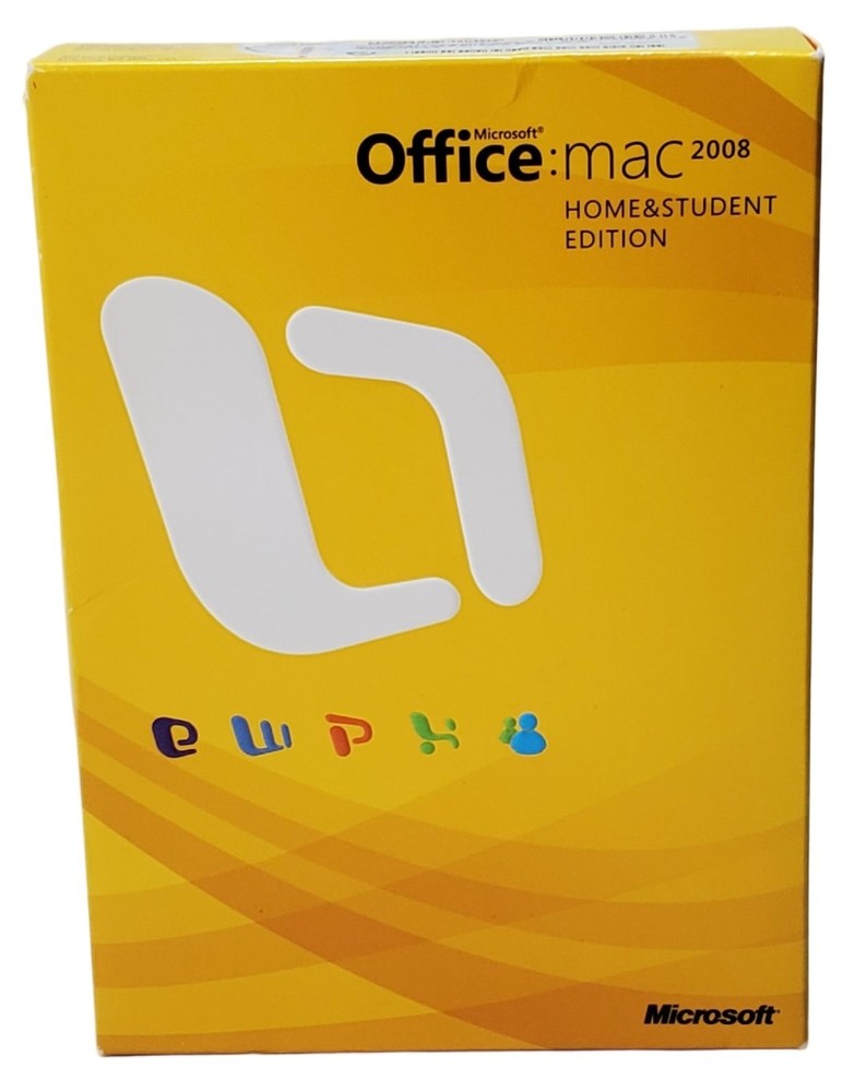 Microsoft Office Mac 2008 with Microsoft Expression Media