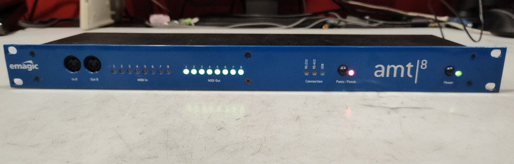 Emagic AMT8 8-Channel Rackmount USB MIDI Interface