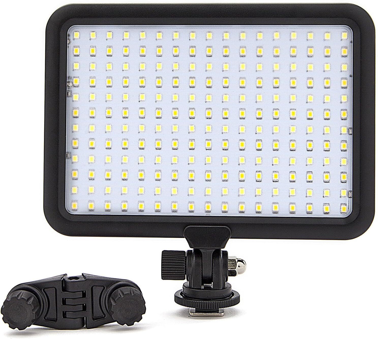 Focus Camera Video Light – 204 LED Dimmable, Ultra Slim and High Power On-Camera