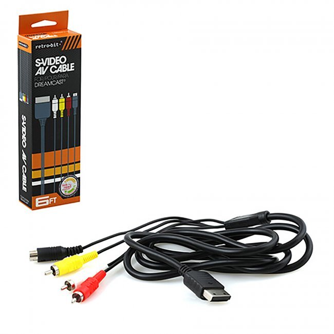 S-Video AV Cable for Sega Dreamcast System "New"