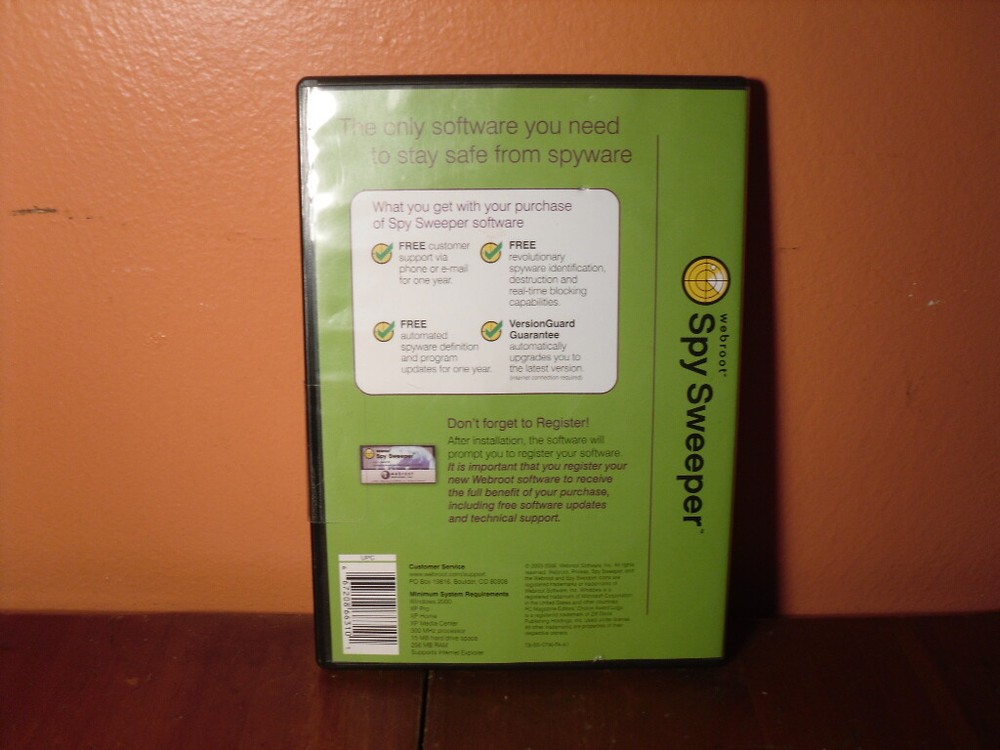 Webroot Software Spy Sweeper Service Desk Edition