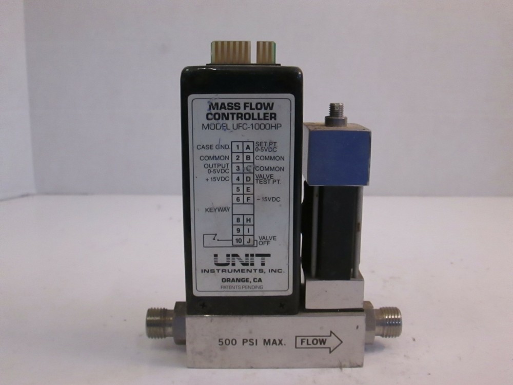 Unit UFC-1000HP Mass Flow Controller MFC, HCL, 500 SCCM