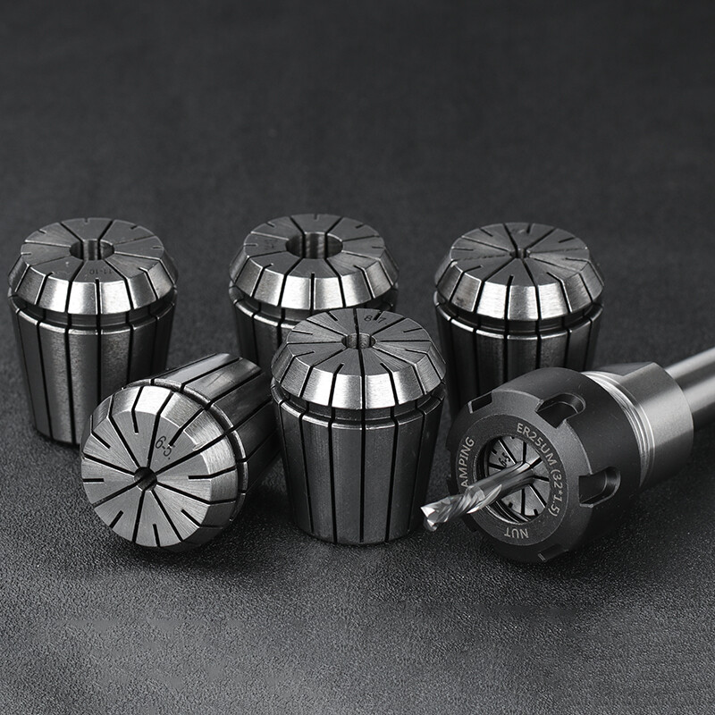 ER8 Spring Collet Set NC Engraving Milling Lathe Machine Chuck Tool 9Pcs 1-5mm