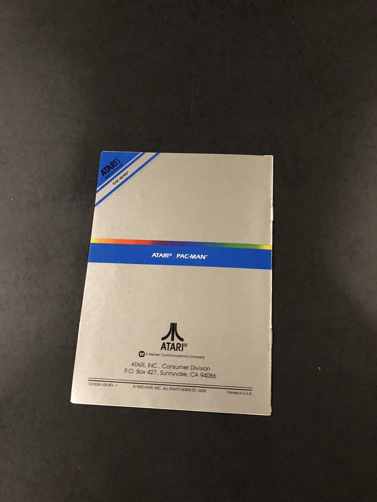 atari 5200 pacman manual