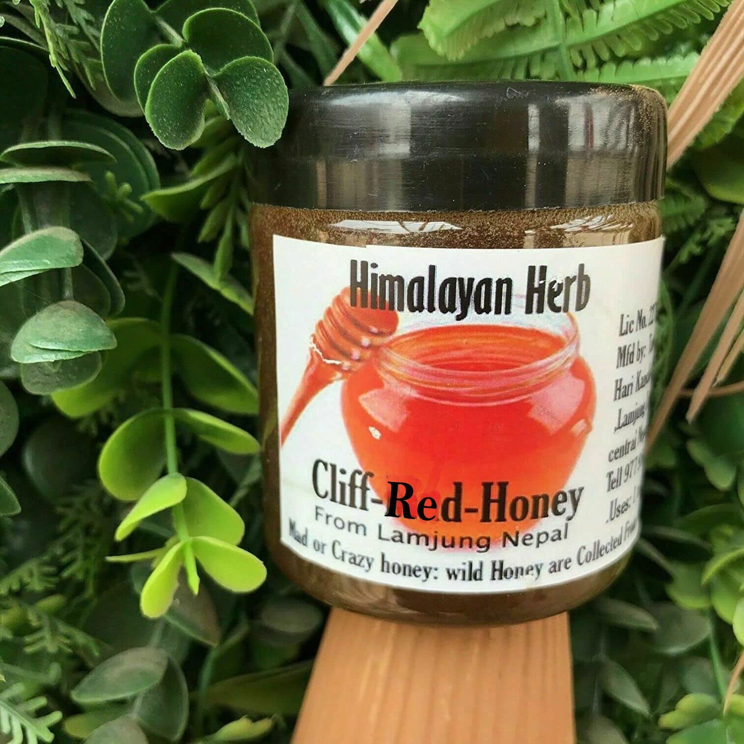 Wild Himalayan Honey Red Honey Nepal Honey 150 Gram From Lumjang Nepal Honey
