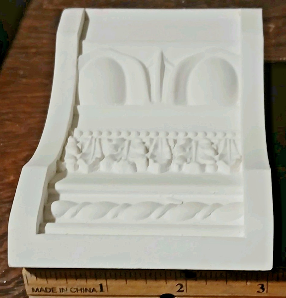 Unique Ornate Vintage Plaster Molding, Architectural Elements - Samples.
