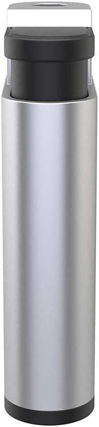 Palio Torcia Single Jet Flame Lighter, Refillable, Adjustable Torch Flame,Silver