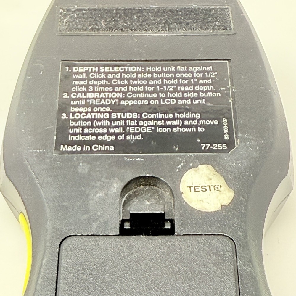 Stanley IntelliSensor Pro Stud Finder Pro 77-255 Surface Material Thickness