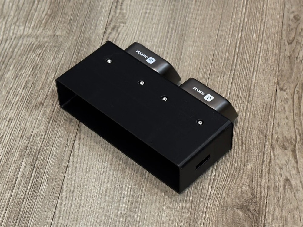 JetKVM Dual Adapter Insert for AI Key Rack Mount