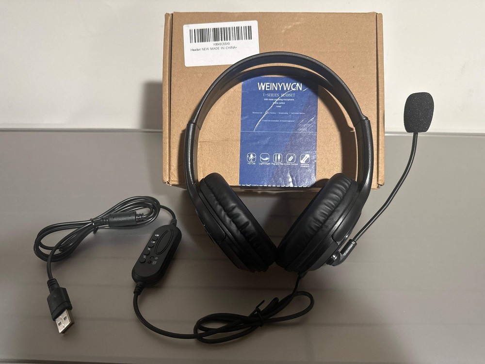 WEINYWCN USB Headset with Microphone