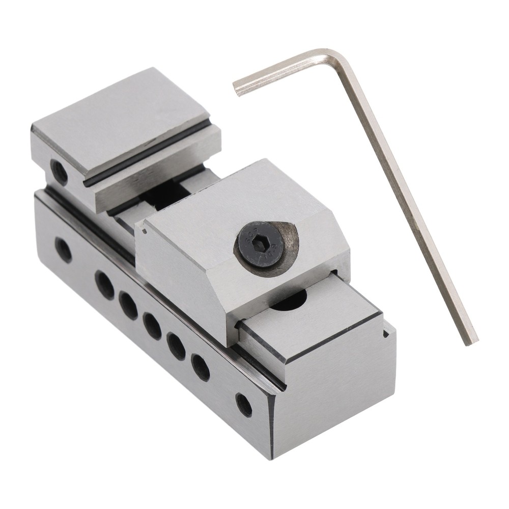 Mini Insert Vise .0002'' Steel 1'' Precision Toolmaker Screwless Vise Grinding