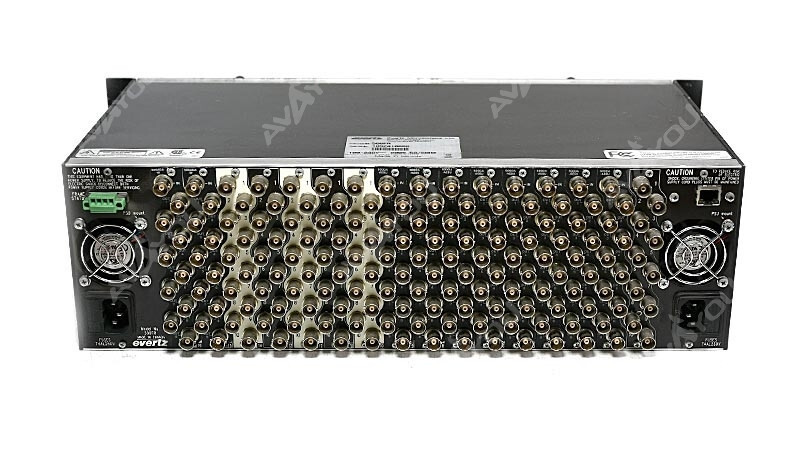 Evertz 500FR Exponent Compact High Density w/ 500FC Frame Controller