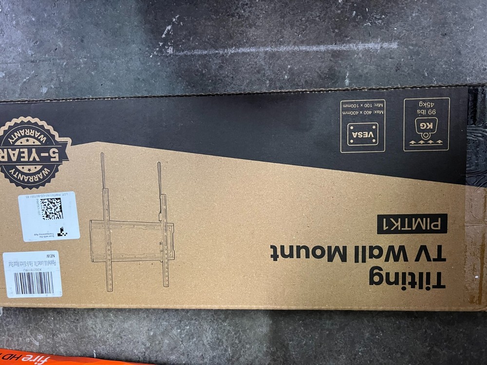 Pipishell Tilting TV Wall Mount Bracket Low Profile Model PIMTK1