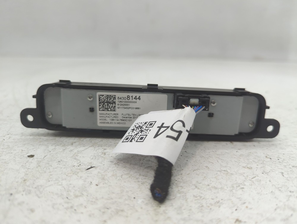 2018-2021 Gmc Terrain Radio Control Panel V2AGF