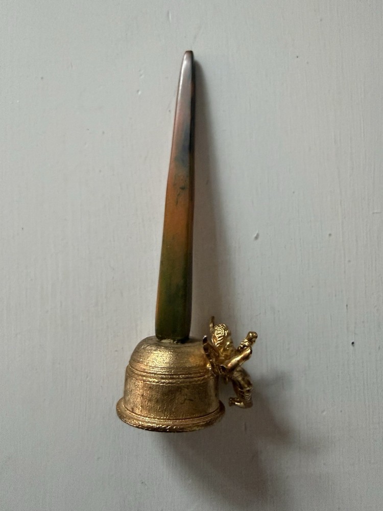 Vintage Bakelite Cherub Ring Holder