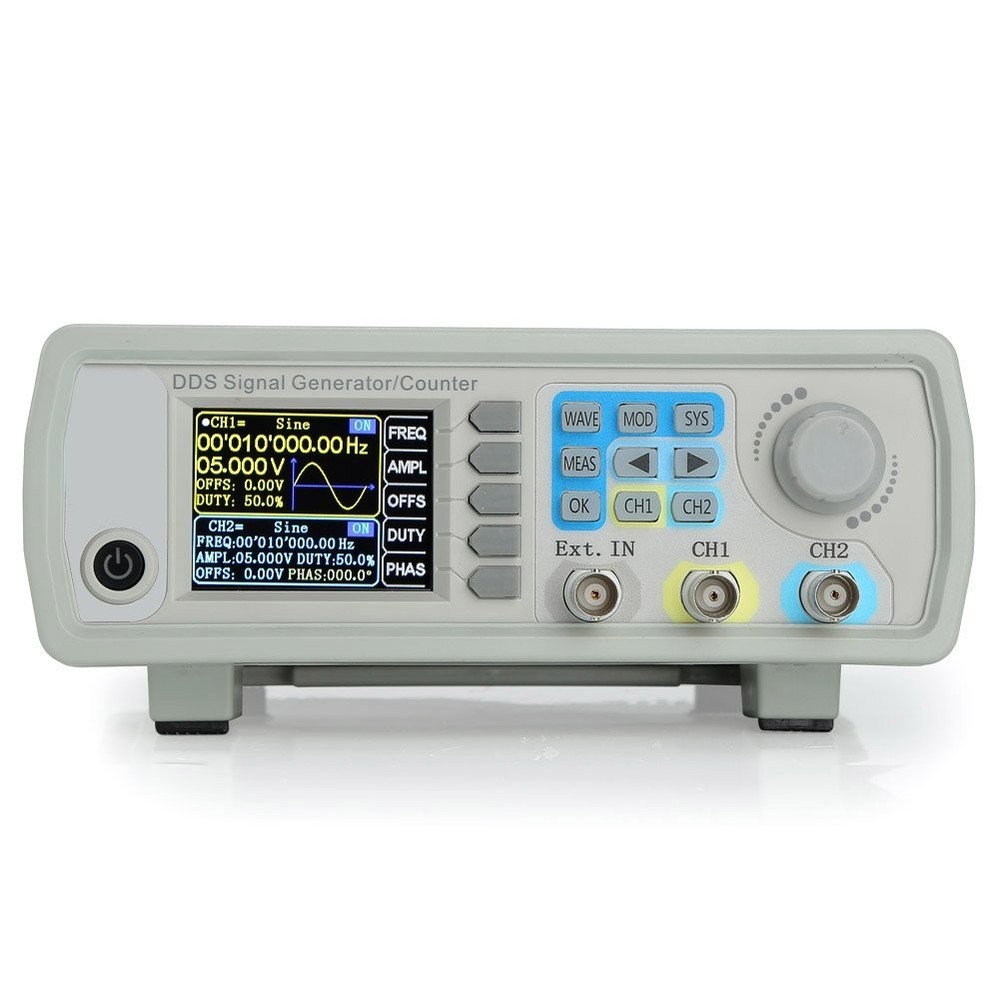 30MHz Dual-Channel Signal Generator with High Precision Waveform Functions