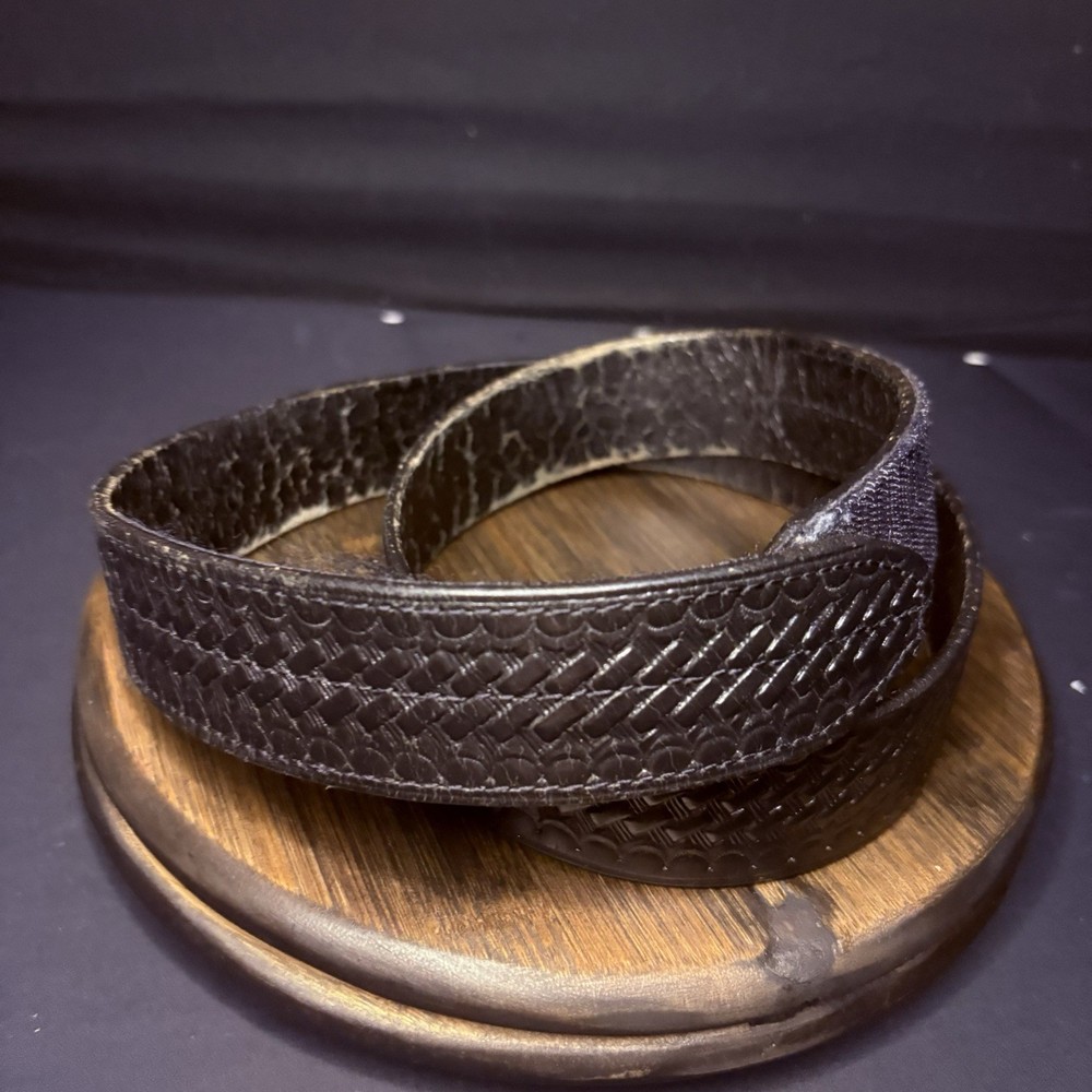 Thin Leather Duty Belt 34"-36"