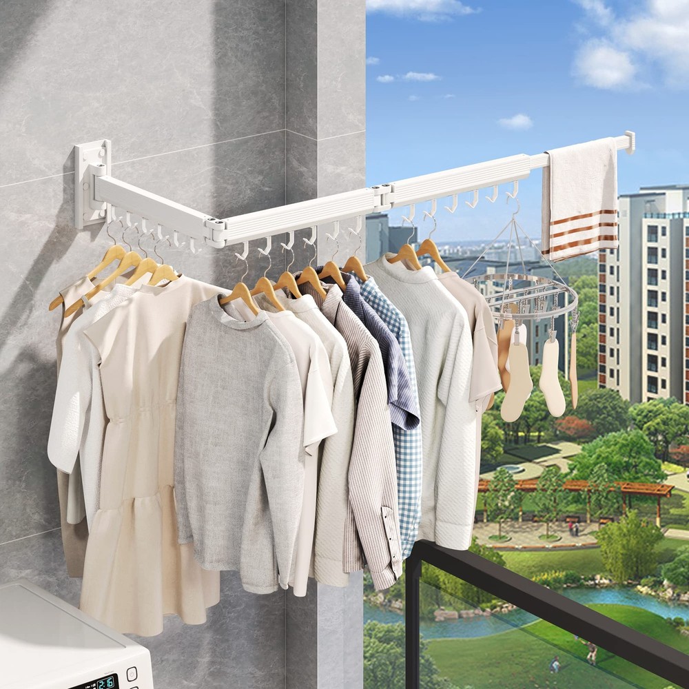 Clothes Drying Racklaundry Drying Rack Drying Rack Wall Mountwall Mounted Clothe