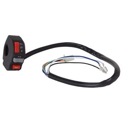 Compact Control Switch with Headlight Options – Universal Handlebar Light,