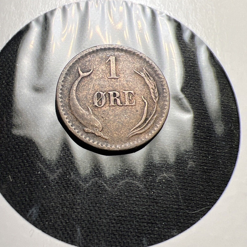 1888 Denmark 1 Ore X2129