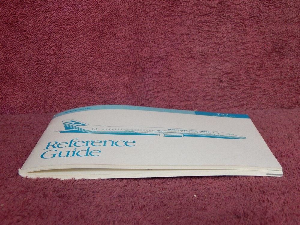 1990 Boeing Reference Guide 737 -300/-400/-500 DC-38561