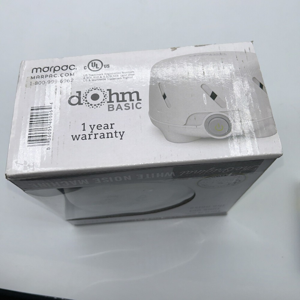 Marpac DOHM Original Basic Natural White Noise Sound Machine Sleep Aid