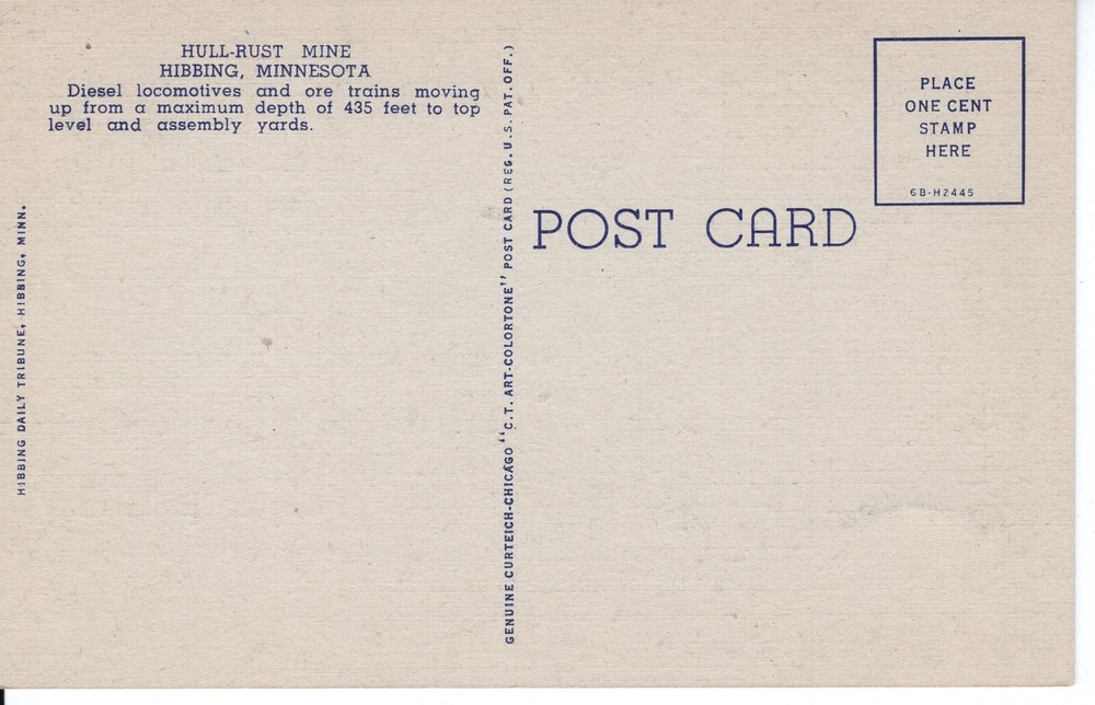 HULL-RUST MINE, HIBBING, MN - PC1966