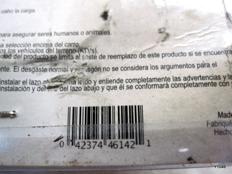 Tool cache Ratchet tie down - 15ft #51299