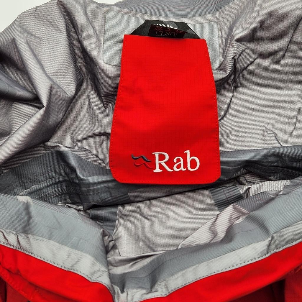 RAB Latok Alpine Winter Hiking Jacket Waterproof Red Men's Size Large EU:54